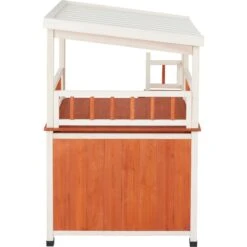 Frisco Outdoor Wooden Cat House With Balcony & Step Ladder 10 Frisco Outdoor Wooden Cat House With Balcony & Step Ladder -Dog - Cat Shop 361012 PT3. AC SS1800 V1657828422