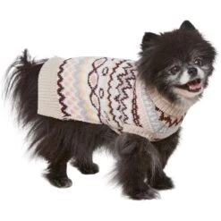 Frisco Sherpa Lined Fairisle Dog & Cat Sweater -Dog - Cat Shop 718422 PT2. AC SS1800 V1703184630