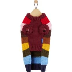 Frisco Chunky Knit Multi-Stripe Dog & Cat Sweater -Dog - Cat Shop 718662 PT4. AC SS1800 V1693234296