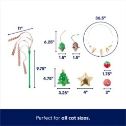 Frisco Holiday Cozy Christmas Sack Variety Pack Cat Toy With Catnip -Dog - Cat Shop 740054 PT2. AC SS1800 V1695046483