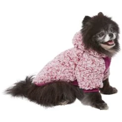 Frisco Textured Wubby 2-Tone Fleece Dog & Cat Hoodie -Dog - Cat Shop 742406 PT2. AC SS1800 V1703194380
