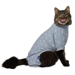 Frisco Cozy Waffle Knit Dog & Cat PJs, Starry Night -Dog - Cat Shop 743134 PT2. AC SS1800 V1692195415