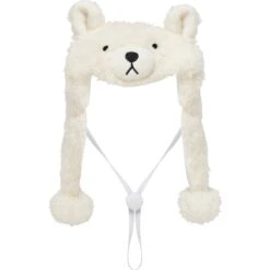 Frisco Plush Polar Bear Dog & Cat Hat -Dog - Cat Shop 745614 PT3. AC SS1800 V1694801956