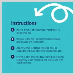 Frisco Paper Pellet Dog Litter -Dog - Cat Shop 752430 PT5. AC SS1800 V1674752335