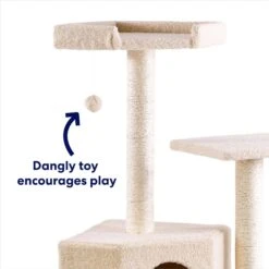 Frisco 52-in Faux Fur Cat Tree & Condo -Dog - Cat Shop 92261 PT2. AC SS1800 V1667227606
