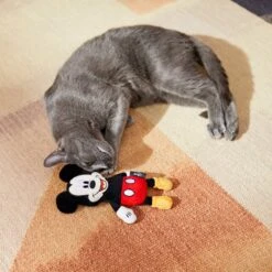 Disney Mickey Mouse Plush Kicker Cat Toy With Catnip + 3 Items -Dog - Cat Shop 929462 PT3. AC SS1800 V1690898804