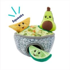 Frisco Corndog Interactive Plush Squeaky Dog Toy & Frisco Guacamole Hide & Seek Puzzle Plush Squeaky Dog Toy -Dog - Cat Shop 962086 PT7. AC SS1800 V1694782977