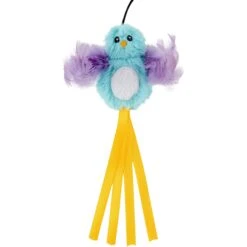 Frisco Fabric Teaser Wand Cat Toy & Frisco Bird With Feathers Teaser Wand Cat Toy With Catnip -Dog - Cat Shop 962094 PT7. AC SS1800 V1694782976