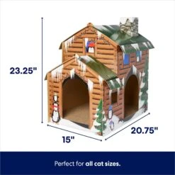 Frisco Holiday Log Cabin Cardboard Cat House & Frisco Holiday Christmas Tree Cardboard Cat House 11 Frisco Holiday Log Cabin Cardboard Cat House & Frisco Holiday Christmas Tree Cardboard Cat House -Dog - Cat Shop 986238 PT2. AC SS1800 V1698258055