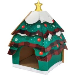 Frisco Holiday Log Cabin Cardboard Cat House & Frisco Holiday Christmas Tree Cardboard Cat House 14 Frisco Holiday Log Cabin Cardboard Cat House & Frisco Holiday Christmas Tree Cardboard Cat House -Dog - Cat Shop 986238 PT5. AC SS1800 V1698257734
