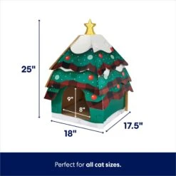 Frisco Holiday Log Cabin Cardboard Cat House & Frisco Holiday Christmas Tree Cardboard Cat House 15 Frisco Holiday Log Cabin Cardboard Cat House & Frisco Holiday Christmas Tree Cardboard Cat House -Dog - Cat Shop 986238 PT6. AC SS1800 V1698258344