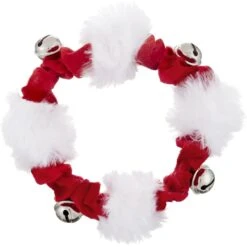 Frisco Holiday Dog & Cat Santa Hat, 1 Count & Frisco Jingle Bells Dog & Cat Holiday Collar With Bells, 1 Count -Dog - Cat Shop 986254 PT5. AC SS1800 V1698258055
